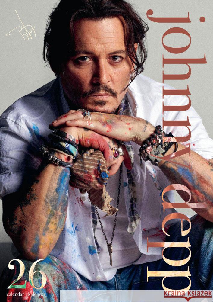 Johnny Depp 2026 Offizieller Kalender  9798893611519 ML Publishing LLC - książka