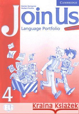 Join Us for English Language Portfolio 4 Gerngross, Gunter 9780521679541 Cambridge University Press - książka