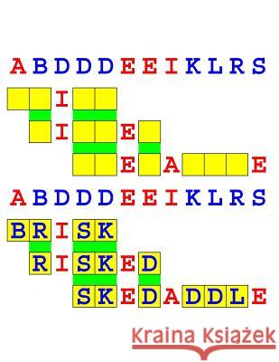 Joinword Puzzles 18rgb MR Francis Gurtowski 9781539124573 Createspace Independent Publishing Platform - książka