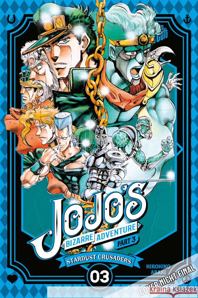 JoJo's Bizarre Adventure - Part 3: Stardust Crusaders 4 Araki, Hirohiko 9783964335166 Manga Cult - książka