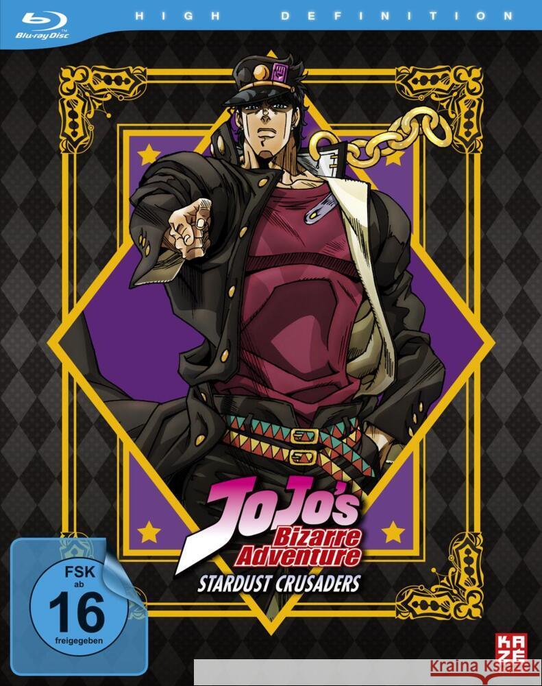 Jojo's Bizarre Adventure. Staffel.2/1, 2 Blu-ray + Sammelschuber (Limited Edition)  7630017528957 AV Visionen - książka