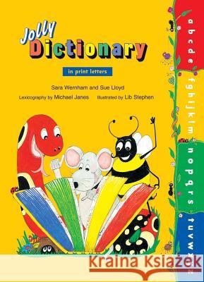 Jolly Dictionary: In Print Letters (American English Edition) Wernham, Sara 9781844142644 Not Avail - książka