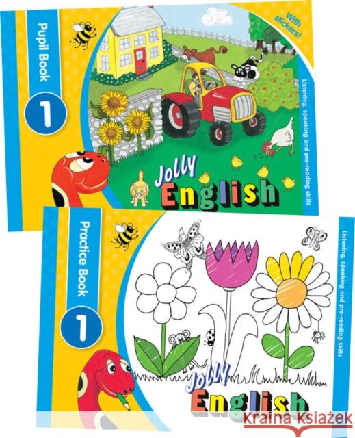 Jolly English Level 1 Pupil Set: In Precursive Letters (British English edition) Tessa Lochowski   9781844146048 Jolly Learning Ltd - książka