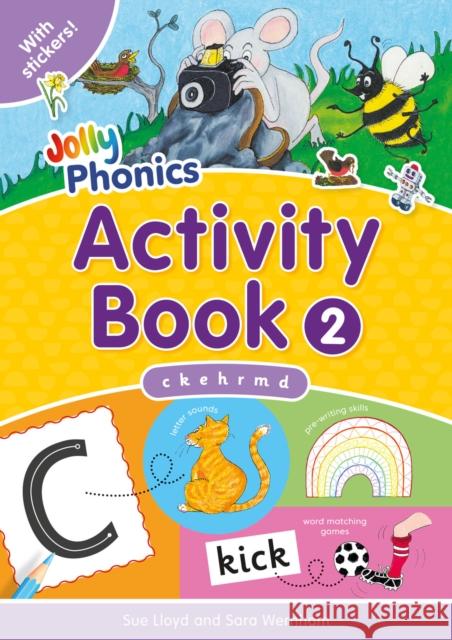 Jolly Phonics Activity Book 2: in Precursive Letters (British English edition) Sue Lloyd 9781844141548 Jolly Learning Ltd - książka