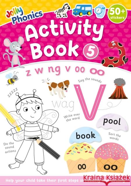 Jolly Phonics Activity Book 5 Sue Lloyd 9781835823699 Jolly Learning Ltd - książka