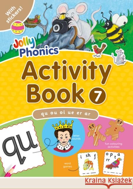 Jolly Phonics Activity Book 7: In Precursive Letters (British English edition) Sue Lloyd 9781844141593 Jolly Learning Ltd - książka