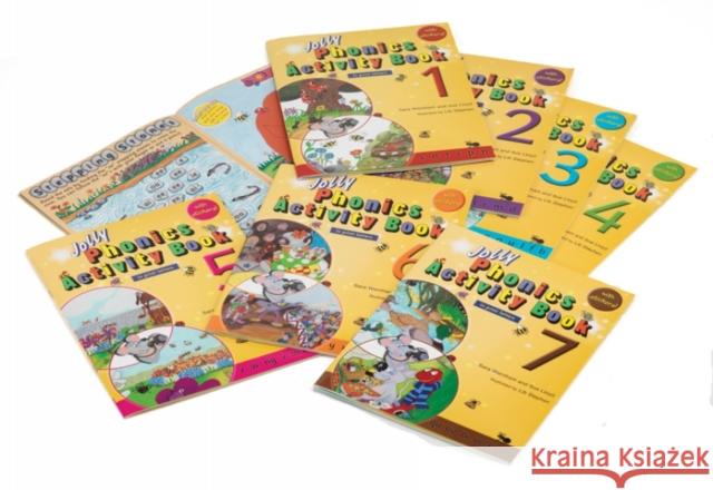 Jolly Phonics Activity Books 1-7: In Print Letters (American English edition) Sue Lloyd 9781844142767 Jolly Learning Ltd. - książka