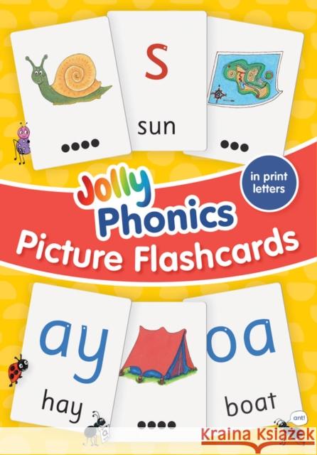 Jolly Phonics Picture Flash Cards: In Print Letters Wernham, Sara 9781844144396 Jolly Learning Ltd. - książka