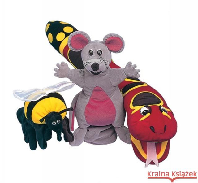 Jolly Phonics Puppets: Set of All 3 Jolly Learning 9781870946209 Jolly Phonics S. - książka