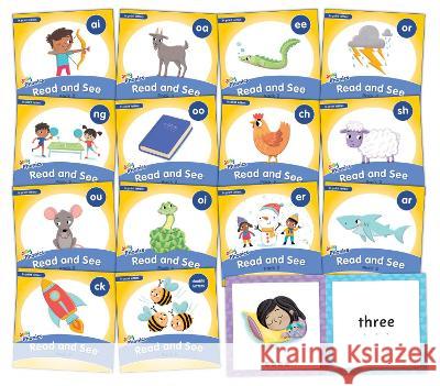 Jolly Phonics Read and See, Pack 2: In Print Letters (American English edition) Sue Lloyd, Sara Wernham, Sarah Wade 9781844142477 Jolly Learning Ltd - książka