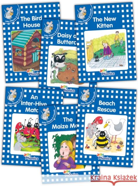 Jolly Phonics Readers, Inky & Friends, Level 4: in Precursive Letters (British English edition) Sara Wernham 9781844140541 Jolly Learning Ltd - książka