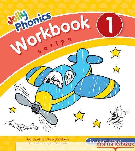 Jolly Phonics Workbook 1: In Print Letters (American English edition) Sara Wernham 9781844146758 Jolly Learning Ltd - książka