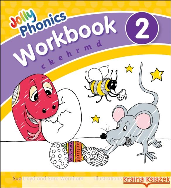 Jolly Phonics Workbook 2: in Precursive Letters (British English edition) Sue Lloyd 9781844146529 Jolly Learning Ltd - książka