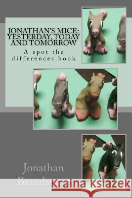 Jonathan's mice: Yesterday, today and tomorrow: A spot the differences book Brandstater, Jonathan Jay 9781545054024 Createspace Independent Publishing Platform - książka