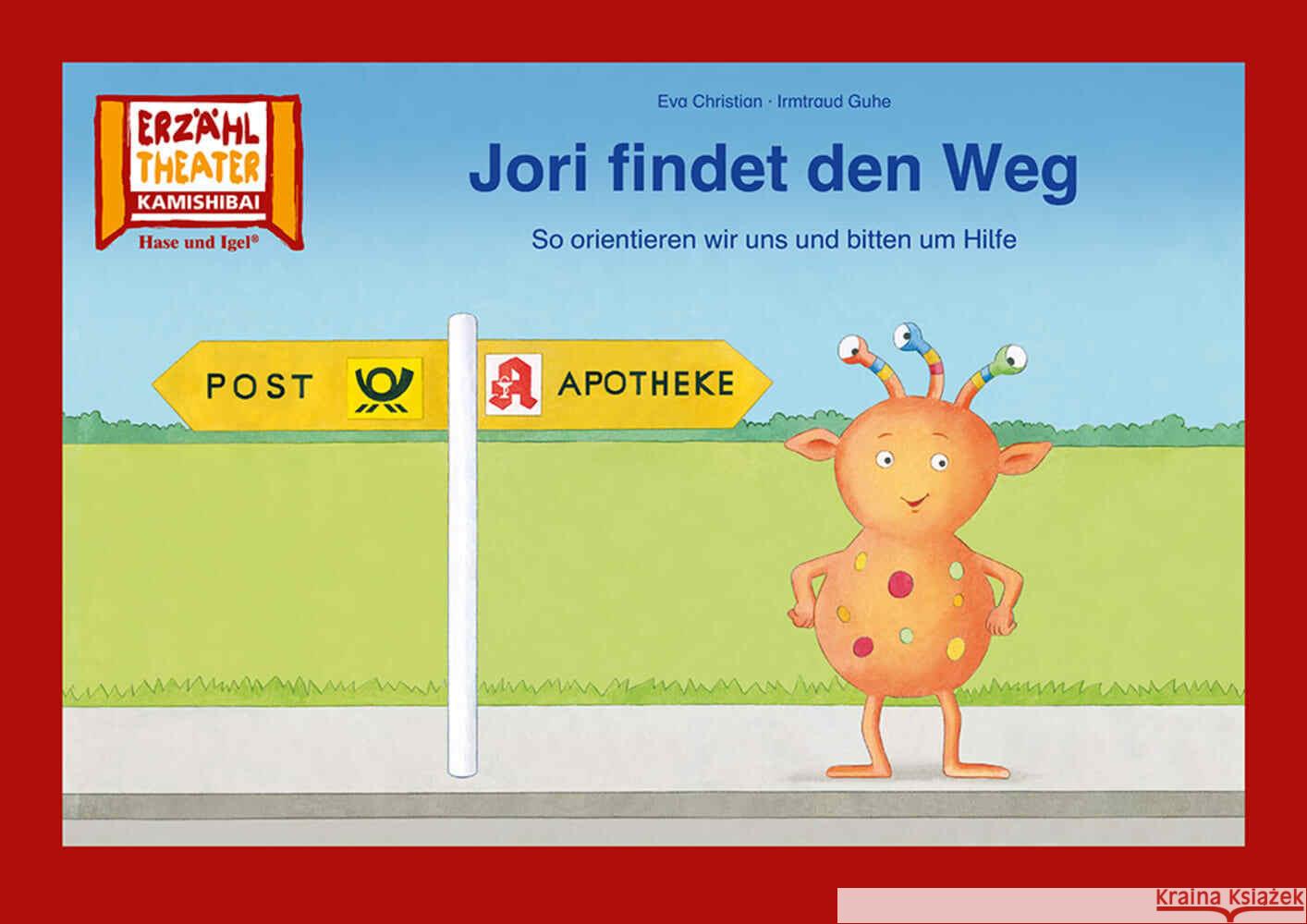 Jori findet den Weg / Kamishibai Bildkarten Christian, Eva 4260505832223 Hase und Igel - książka