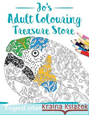 Jo's Adult Colouring Treasure Store: An eclectic collection of colouring designs for people who like variety! Williams, Jonathan 9781539473817 Createspace Independent Publishing Platform - książka