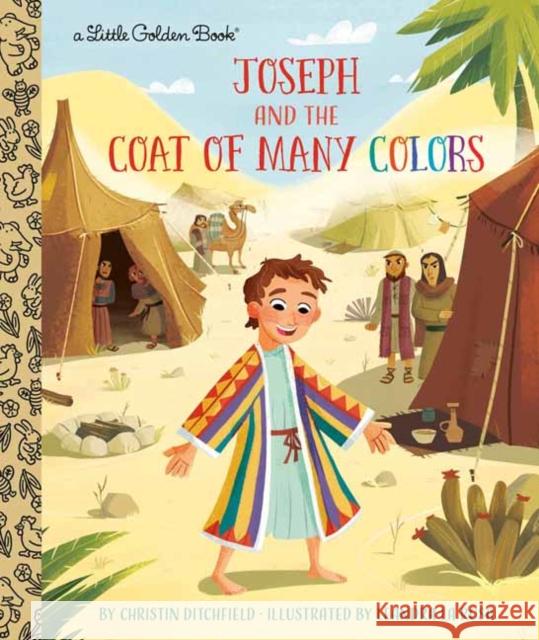Joseph and the Coat of Many Colors Christin Ditchfield 9781984895158 Random House USA Inc - książka