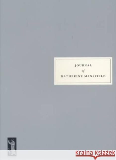 Journal Katherine Mansfield 9781903155592 Persephone Books Ltd - książka