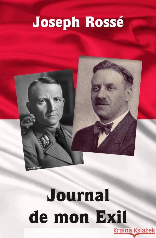 Journal de mon Exil Rossé, Joseph 9783759874573 epubli - książka