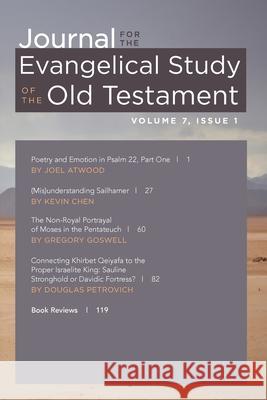 Journal for the Evangelical Study of the Old Testament, 7.1 Russell Meek 9781725286047 Pickwick Publications - książka