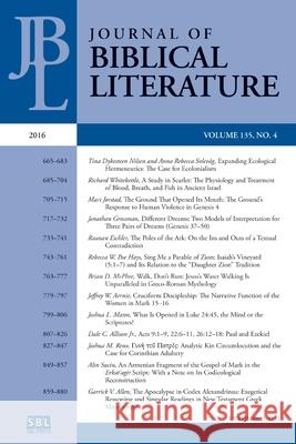 Journal of Biblical Literature 135.4 (2016) Adele Reinhartz 9780884144663 Society of Biblical Literature - książka