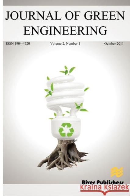 JOURNAL OF GREEN ENGINEERING Vol. 2 No. 1 Dina Simunic 9788792329806 River Publishers - książka