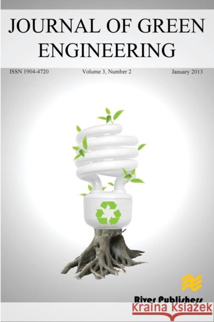 Journal of Green Engineering Vol 3-2 Simunic Dina 9788792982407 River Publishers - książka