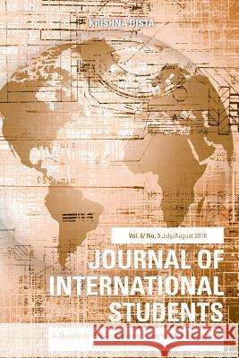 Journal of International Students 2016 Vol 6 Issue 3 Krishna Bista 9781365085482 Lulu.com - książka