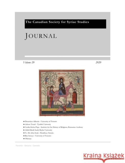 Journal of the Canadian Society for Syriac Studies 20 Amir Harrak 9781463242626 Gorgias Press - książka