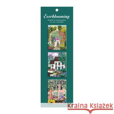 Joy Laforme Everblooming Magnetic Bookmark Set Galison 9780735381292 Galison - książka