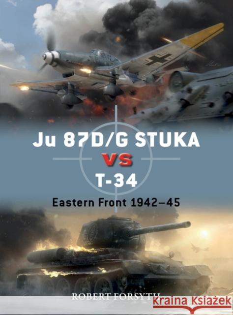 Ju 87D/G STUKA versus T-34: Eastern Front 1942–45  9781472854759 Bloomsbury Publishing PLC - książka