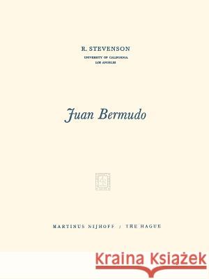 Juan Bermudo R. Stevenglishson 9789401502269 Springer - książka
