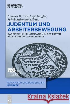 Judentum und Arbeiterbewegung No Contributor 9783110521498 Walter de Gruyter - książka