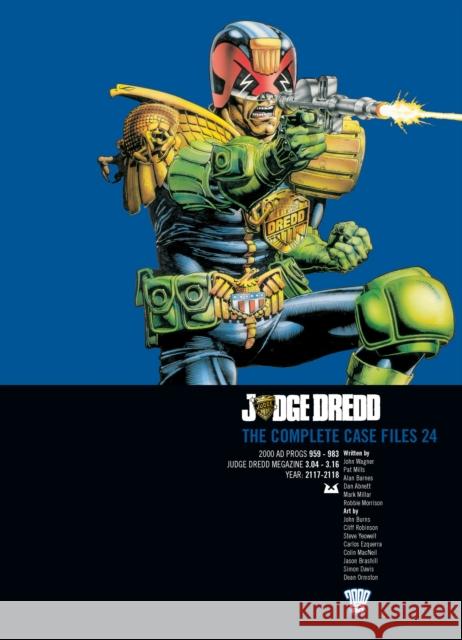 Judge Dredd: The Complete Case Files 24 John Wagner 9781781083390 Rebellion Publishing Ltd. - książka