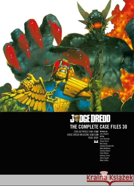 Judge Dredd: The Complete Case Files 30 John Wagner 9781781085486 Rebellion Publishing Ltd. - książka