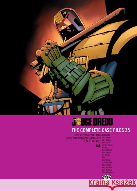 Judge Dredd: The Complete Case Files 35 John Wagner, Alan Grant, Ezquerra Carlos 9781781087602 Rebellion Publishing Ltd. - książka