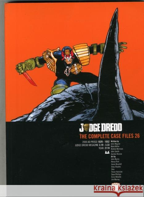 Judge Dredd: The Complete Case Files  26 Robbie Morrison 9781781084311 Rebellion Publishing - książka