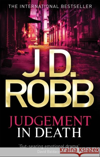 Judgement In Death J. D. Robb 9780749956219 Little, Brown Book Group - książka