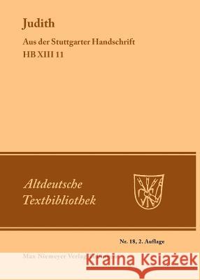 Judith Palgen, Rudolf 9783484200494 Max Niemeyer Verlag - książka