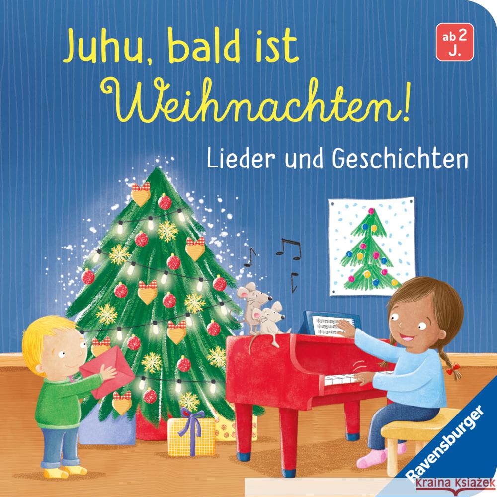 Juhu, bald ist Weihnachten! Grimm, Sandra 9783473421084 Ravensburger Verlag - książka