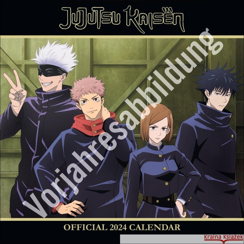 Jujutsu Kaisen Broschurkalender 2025  9783840196980 Danilo - książka