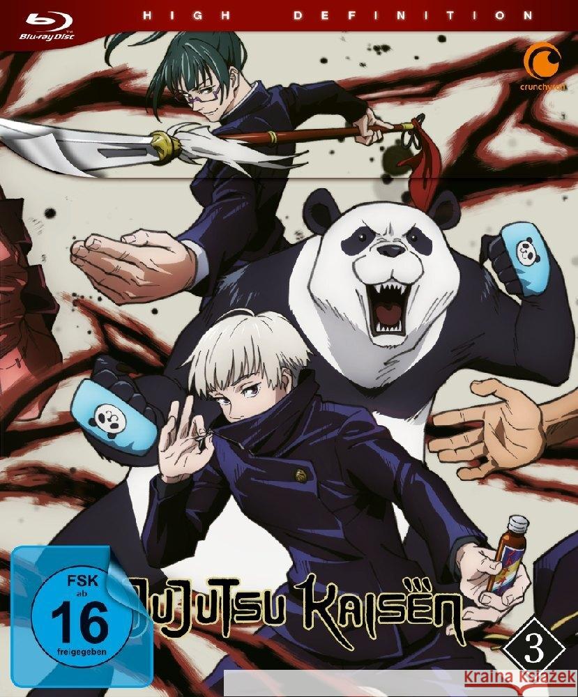 Jujutsu Kaisen. Staffel.1.3, 1 Blu-ray  7630017530073 Crunchyroll - książka