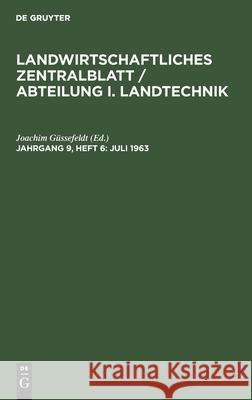 Juli 1963 K Kauter, F Stammberger, G Tischendorf, No Contributor 9783112542477 De Gruyter - książka