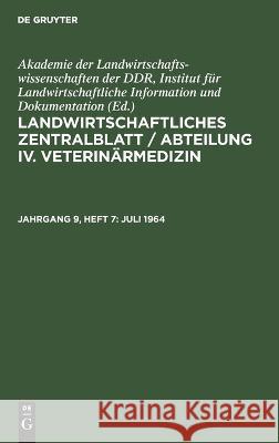 Juli 1964 No Contributor 9783112614174 De Gruyter - książka