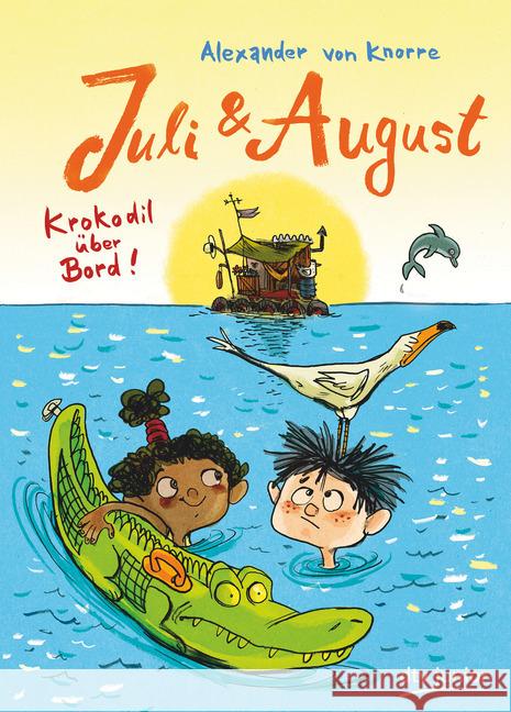 Juli & August - Krokodil über Bord Knorre, Alexander von 9783423762489 DTV - książka