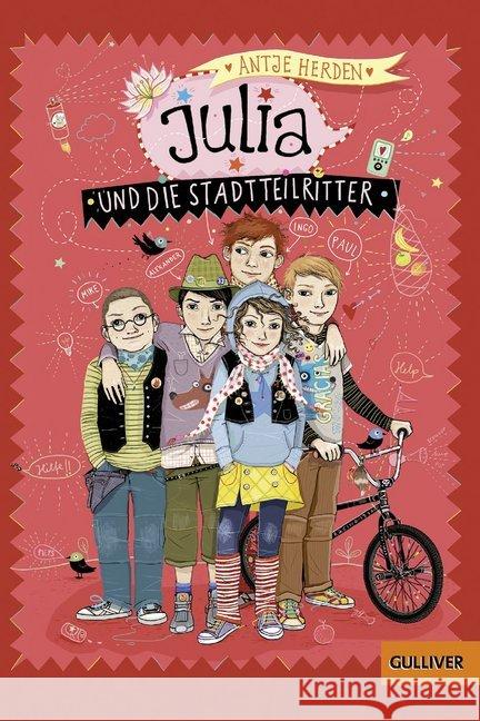 Julia und die Stadtteilritter Herden, Antje 9783407747242 Beltz - książka