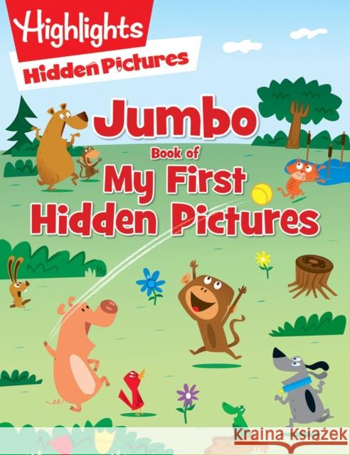 Jumbo Book of My First Hidden Pictures Highlights 9781644725061 Highlights Press - książka