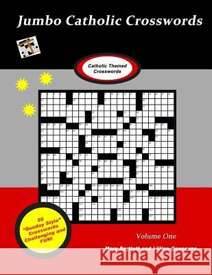 Jumbo Catholic Crossword Puzzles Mary Bartlett 9780996534765 Gabriel Publications - książka