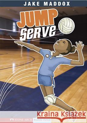 Jump Serve Jake (Text by Temple Maddox Sean Tiffany 9781434205209 Stone Arch Books - książka