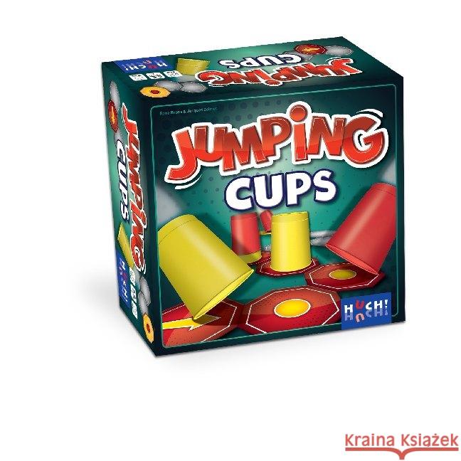 Jumping Cups (Spiel) Zeimet, Jacques, Brons, René 4260071881427 Huch - książka